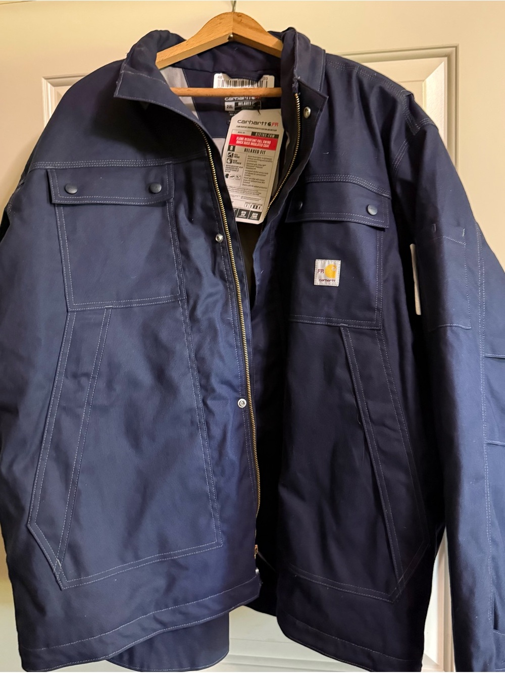2XL Carhartt FR Men's Relaxed Fit Quick Duck Coat
